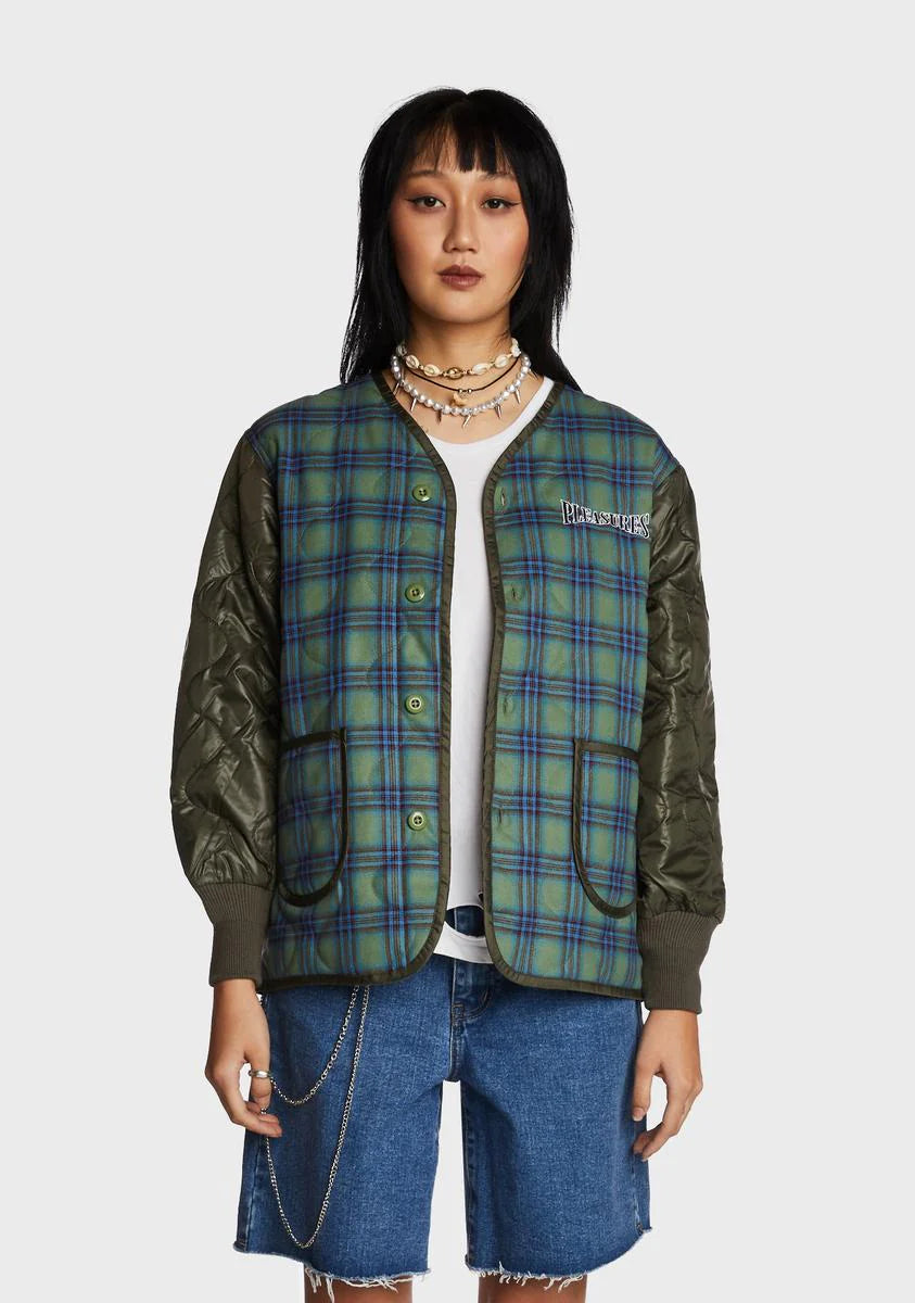 Bowery Plaid Liner Jacket