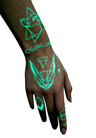 Disco UV Temporary Tattoos