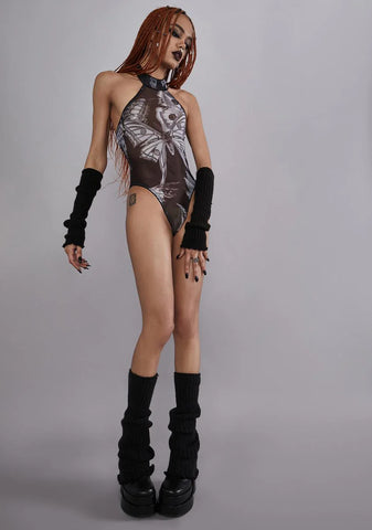 Into The Shadows Mesh Bodysuit