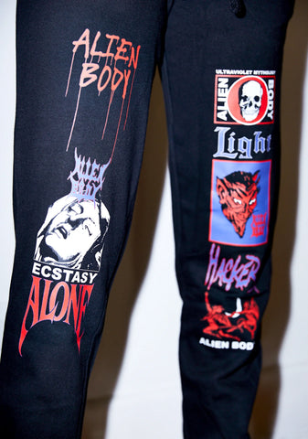 Ultraviolet Mythology Graphic Joggers