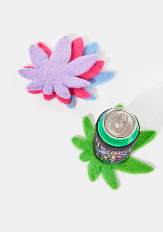 Weed Go Well Together Coaster Set