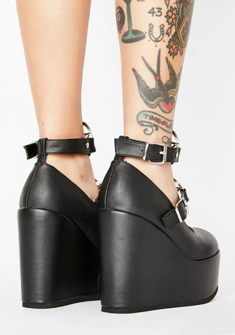 Penta Poison Platform Mary Janes