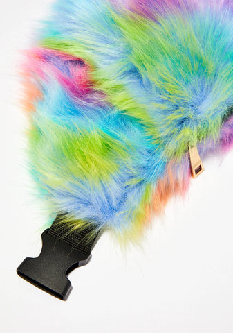 Trippy FurBae Rainbow Fanny Pack