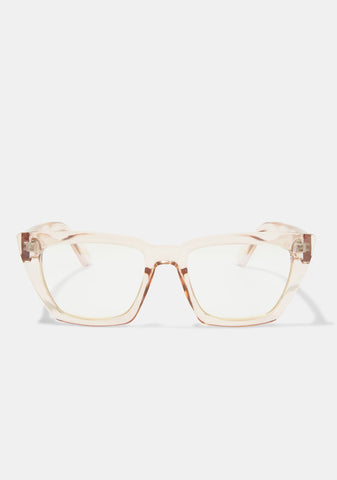 Amelia Taupe Blue Light Glasses