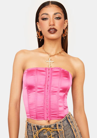 Darling Right On Time Corset Top