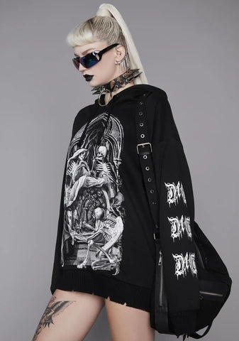 Till Death Graphic Hoodie