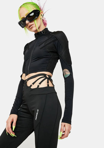 Enduro Long Sleeve Crop Top