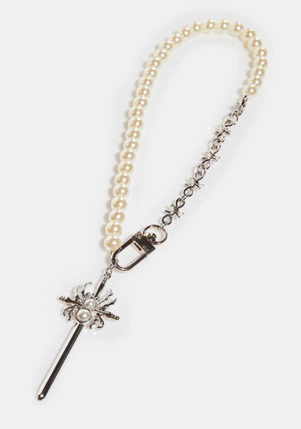 On High Alert Sword Necklace