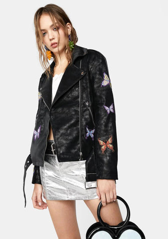 Days Flutter By Moto Jacket