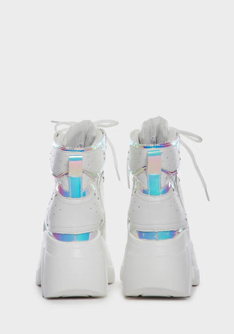 White Passionfruit-03 Wedge Sneakers