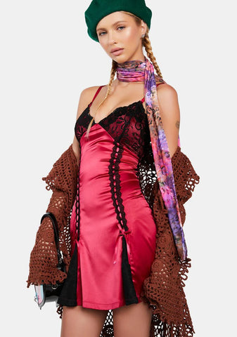 Late Night Rendezvous Slip Dress