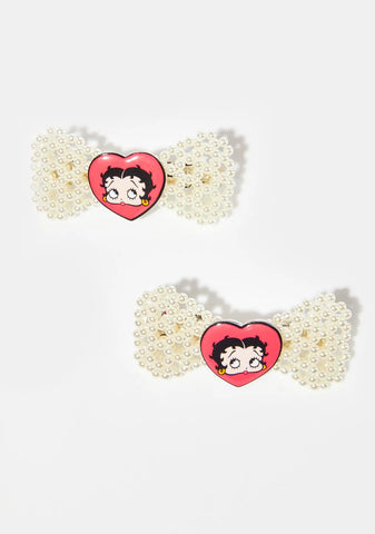 You're A Pearl Hair Bow Set