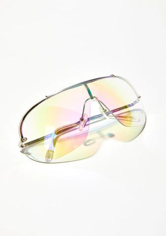 Mz. Prismatic Ecstasy Iridescent Glasses