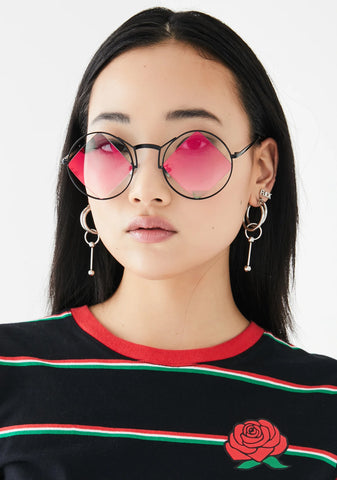 Cyber Iconic Relics Circle Sunglasses