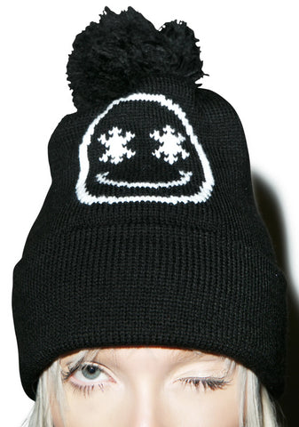 Smileflake With Pom So Deep Beanie