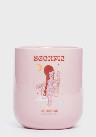 Celestial Scorpio Candle