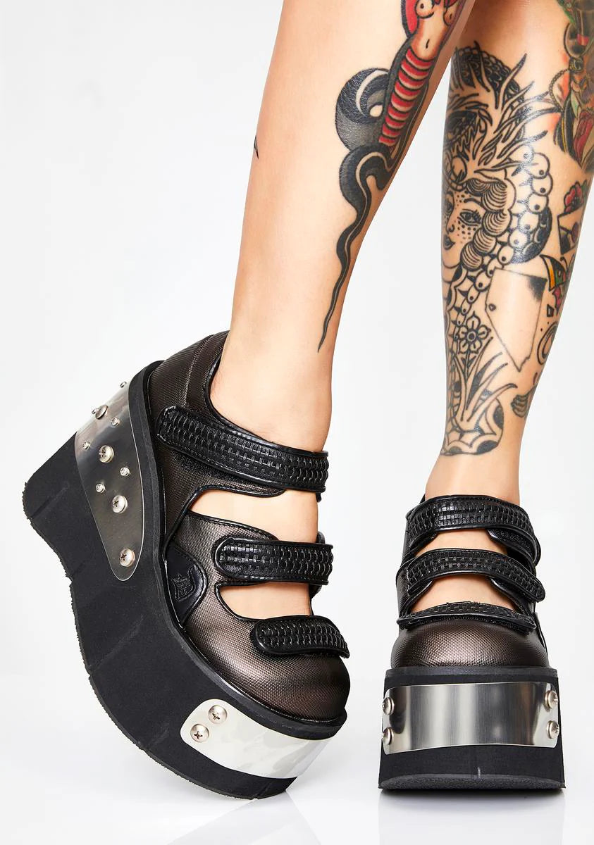 KERA-13 Platform Mary Jane Shoes