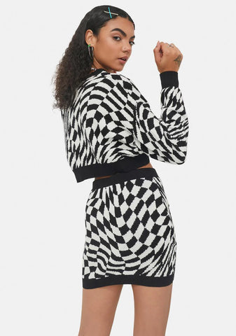 Warp Speed Mini Skirt