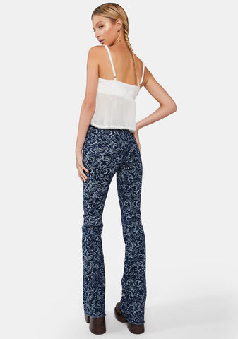 Whirlwind Weekend Denim Flares
