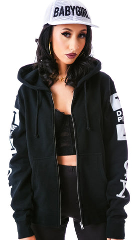 Femme Fatal Zipped Hoodie