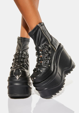 Wave-110 Platform Boots