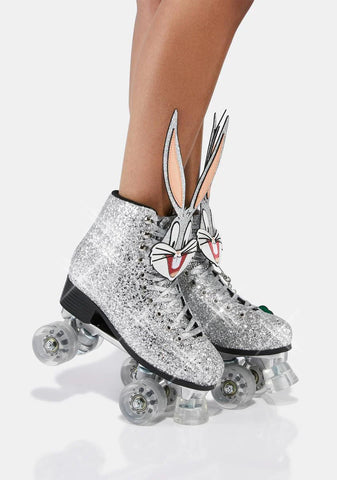 What's Up Doc Glitter Roller Skates