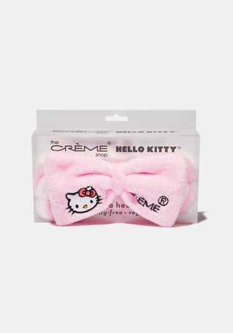 X Hello Kitty Striped 3D Bow Headband
