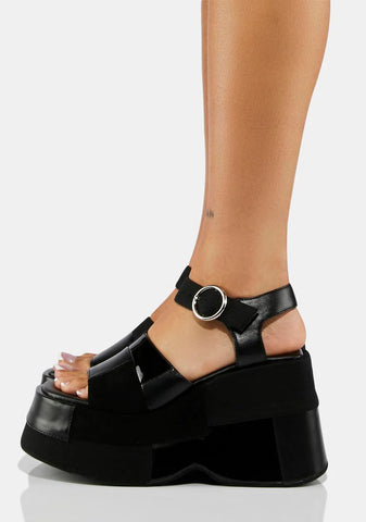 Know I'm Right Platform Sandals