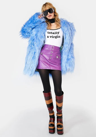 Faux Confessions Crop Top