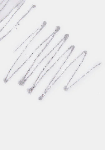 Silver Extraaa Hair Glitter Gel