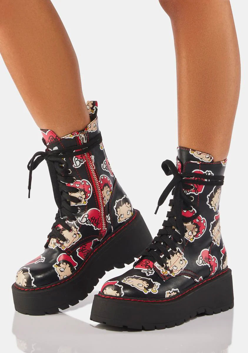 A Little Ditty Combat Boots