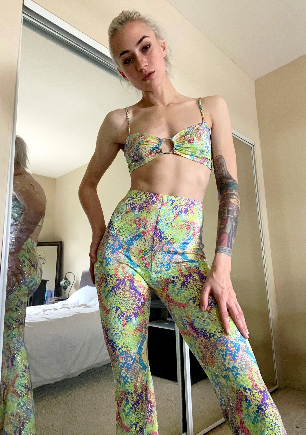 Take The Risk Pant Set