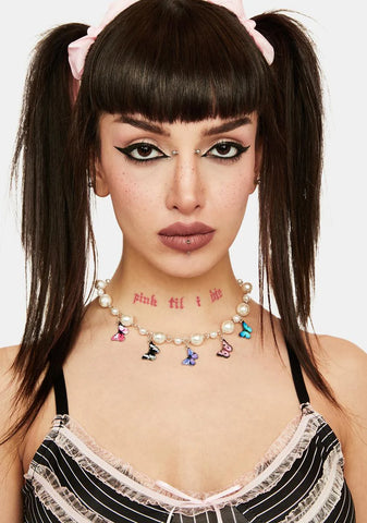 Brilliant Moves Pearl Necklace