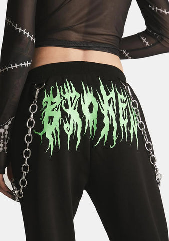 Sad Dayz Graphic Sweatpants