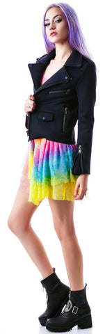 Neoprene Moto Jacket