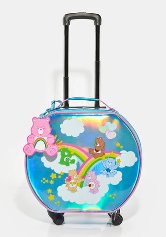 Sharing Is Caring Rolling Suitcase