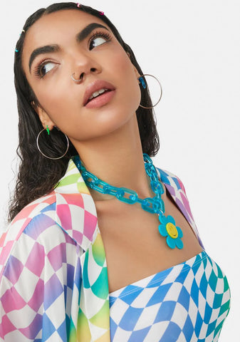 Stay Groovy Chain Choker