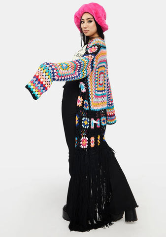 Be The Change Crochet Duster