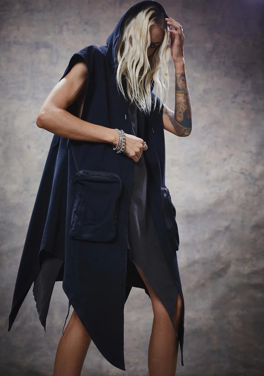 Filter Unisex Hooded Cargo Vest