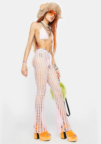 Summer Stunner Crochet Pants Set