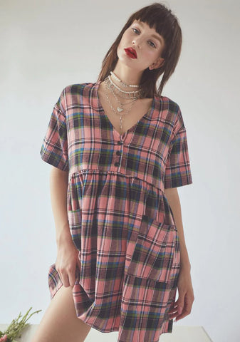 Miss Remembered Oversized Mini Dress