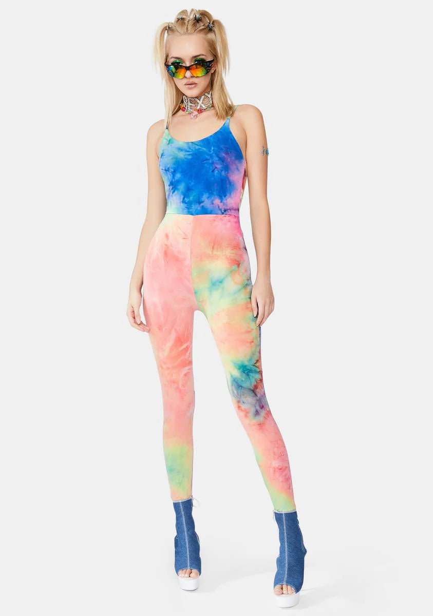 Atomic Tie Dye Catsuit