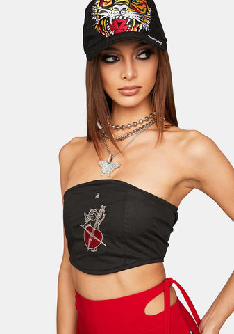 Love Knit Corset Top