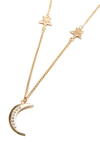 Mystic Moon Babe Necklace