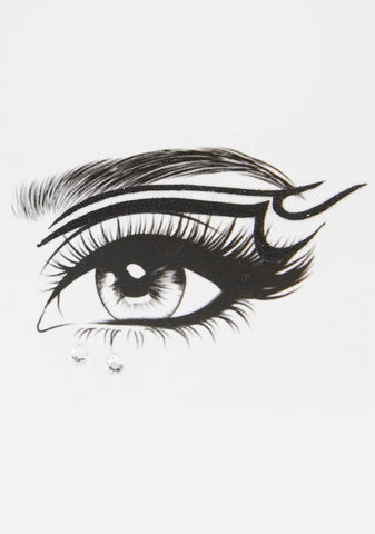 Double-Edged Sword Eye Stickers