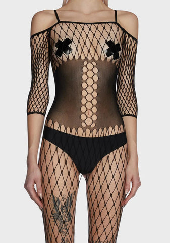 Risk Taker Fishnet Bodystocking