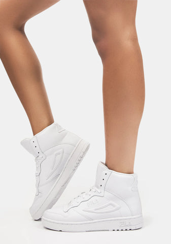 White FX-DSK Mid Sneakers
