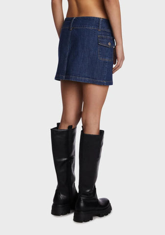 Playing Hooky Mini Skirt