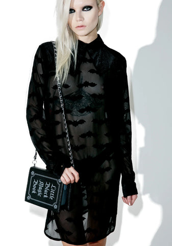 Little Black Magic Book Bag