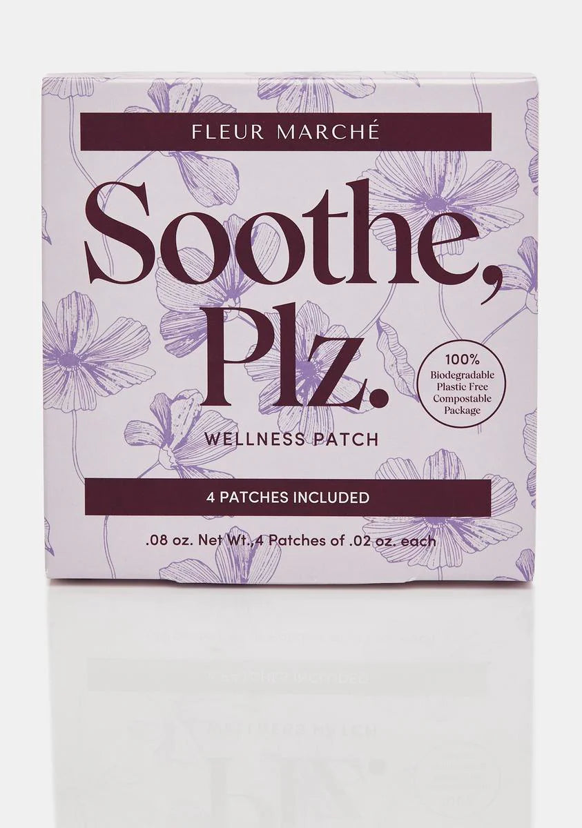 Soothe, Plz. 4-Pack Botanical Patches